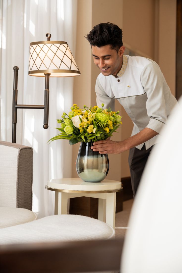 Refined Hotel Room Decor Photography by Natalie Chaban in UAE _ Stylish Hospitality Interiors