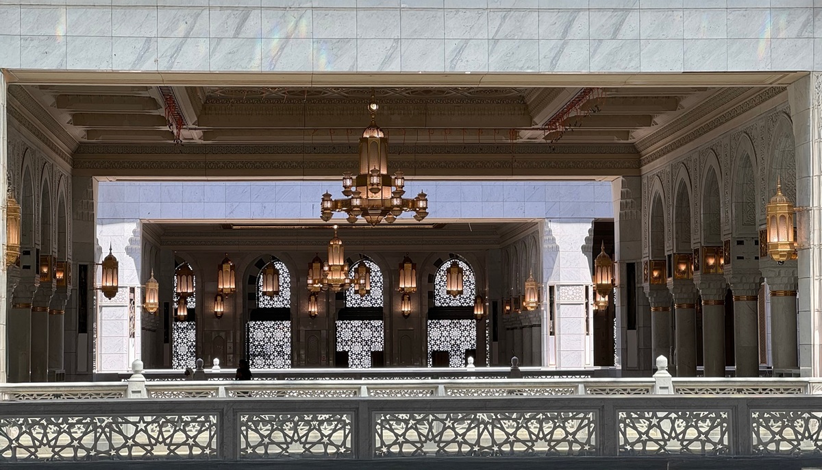 A,Muslim,Pilgrim,Praying,Inside,The,Grand,Masjid,Al-haram,In